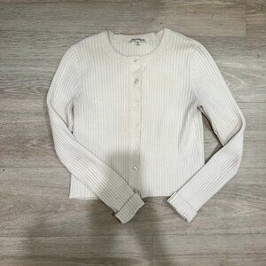 Reformation Joanne Cotton Cardigan